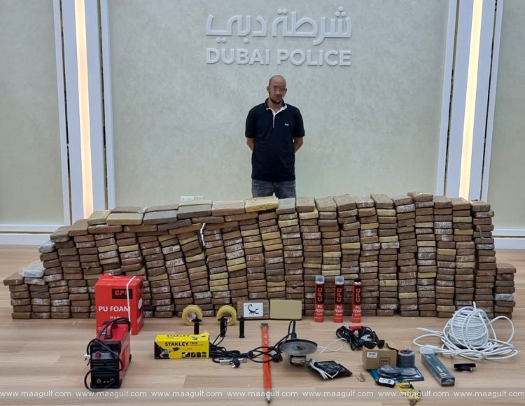 Dubai Police foils Drug Smuggling Attempt Worth Dh500 Million
